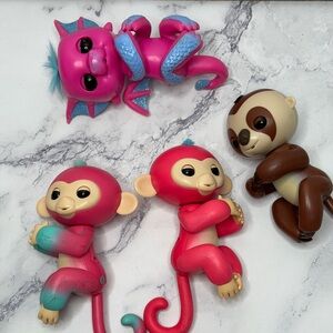 Fingerlings Interactive Toys Lot Tested & Working